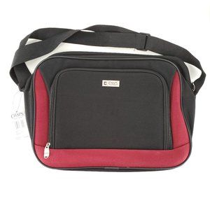 Chaps Huntley Messenger Bag with Strap 14x11x4 - NWT